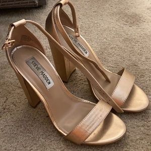 Steve Madden Carson Heels rose gold